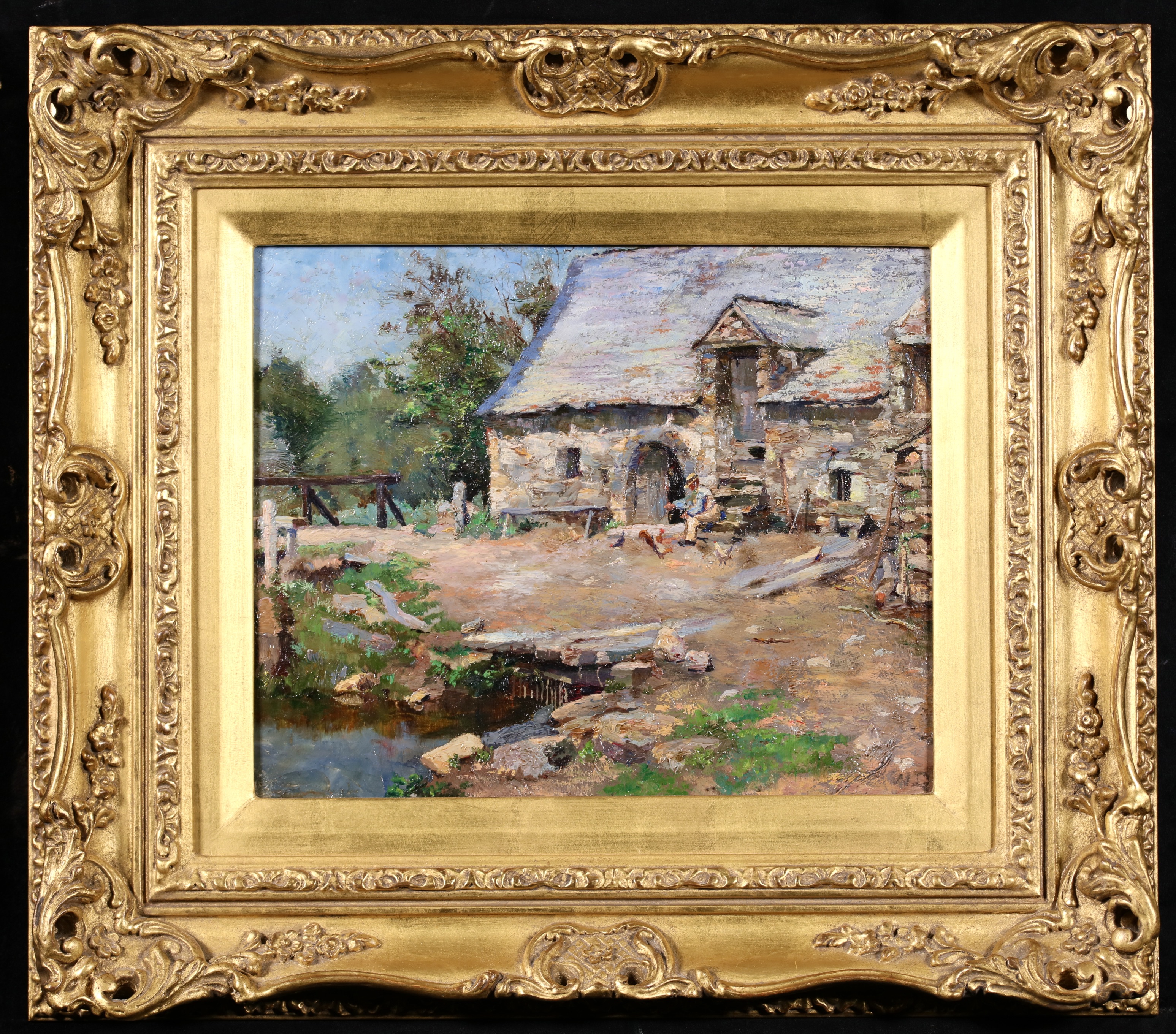 Vieux Ferme RochefortenTerre, Brittany Leighton Fine Art